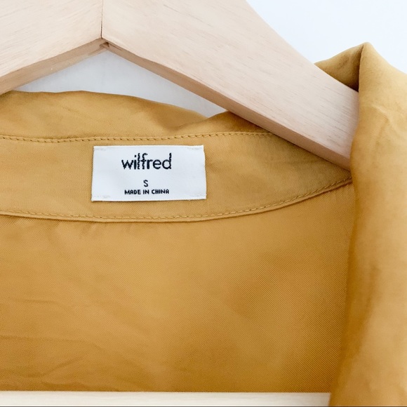 Wilfred Tie Front Blouse - Picture 3 of 12